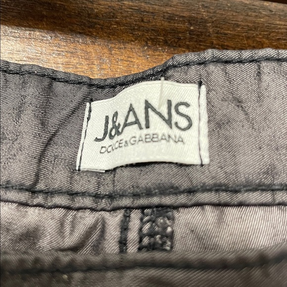 J&ANS Dolce & Gabbana Vintage 90s Ittierre SPA Lightweight unlined Pants US 8 - Picture 9 of 12